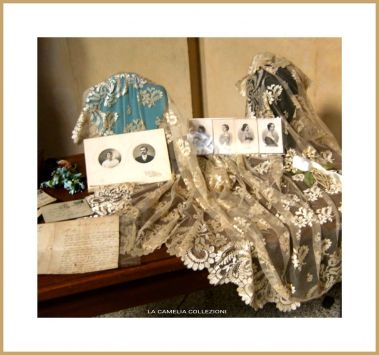 antique laces &amp; bridal veils - la camelia collezioni