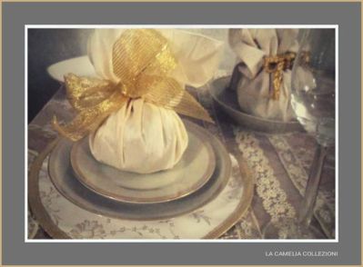 table setting - bianco e oro - la camelia collezioni